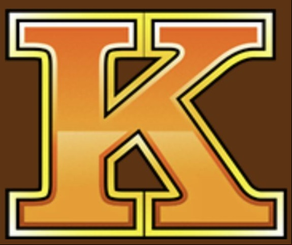 Mega Moolah slot review - K symbol