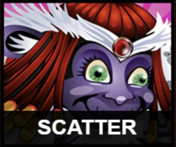 Mega Moolah slot review - Scatter symbol