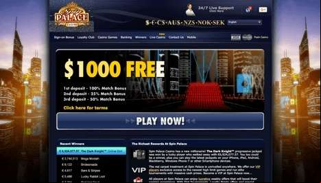 Spin Casino Screenshot